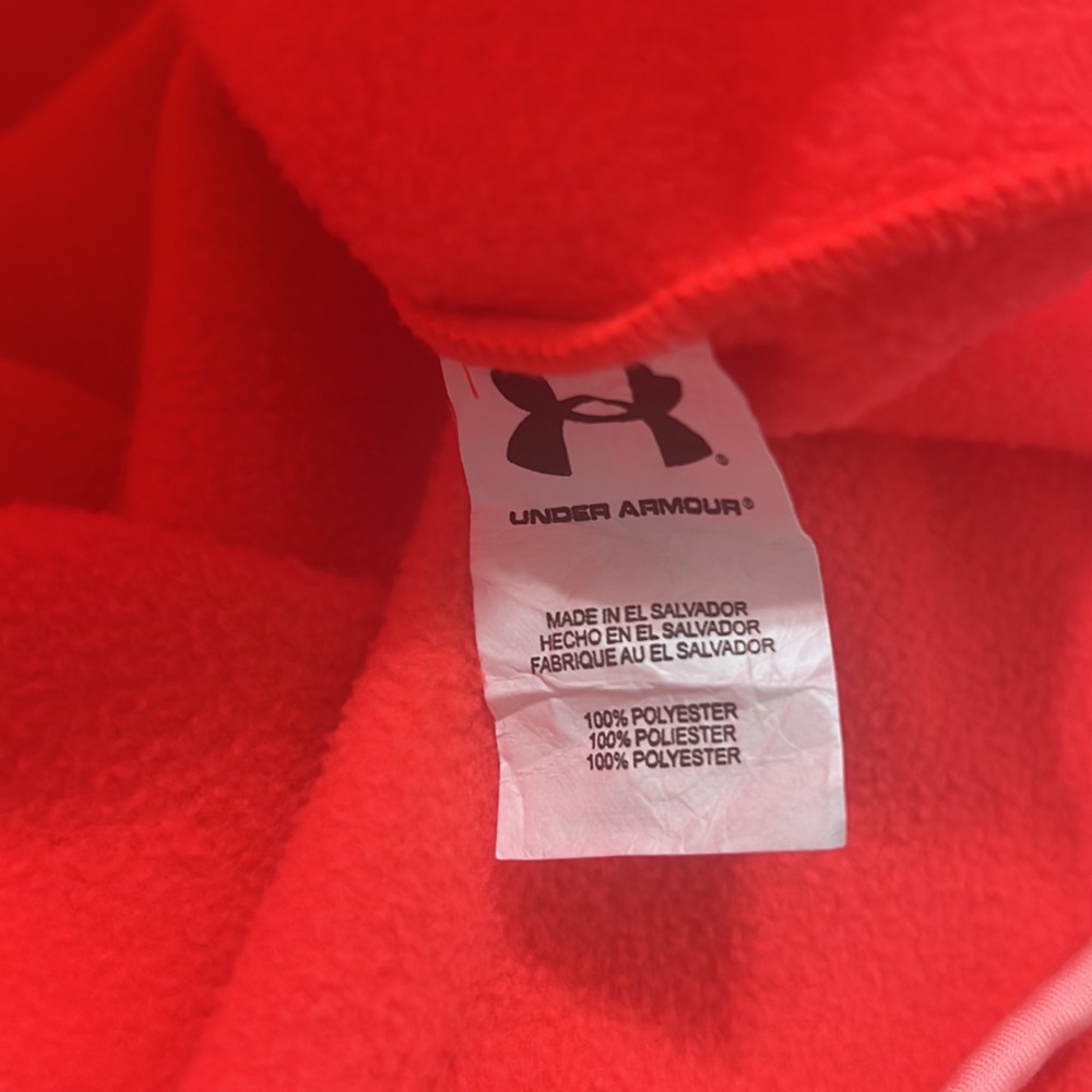 Under Armour 3/4 zip fleece pullover - Picture 6 of 8